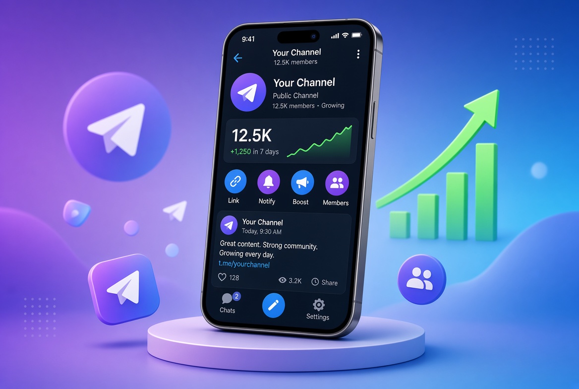 Buy Telegram Members - Grow Your Channel Fast